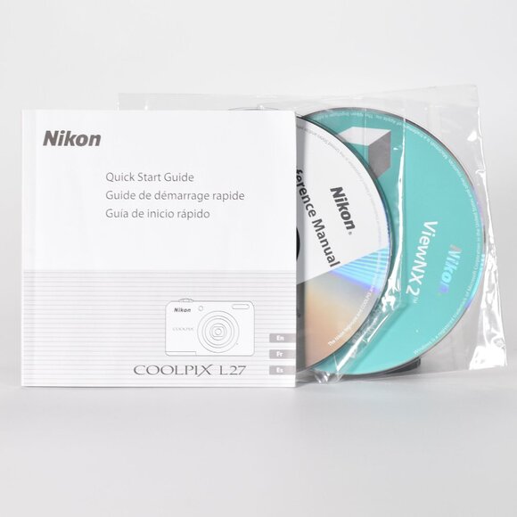 Nikon COOLPIX L27 Digital Camera 16.1MP 5x Optical Zoom HD Video 32GB SD - Picture 15 of 16